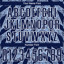 Load image into Gallery viewer, Custom Navy Light Blue-White Argentina Stripes Sports Sublimation Soccer Uniform Jersey