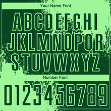 Charger l'image dans la galerie, Custom Green Pea Green Abstract Brush Stroke Sports Sublimation Soccer Uniform Jersey