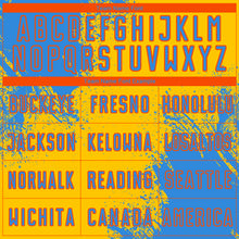 Загрузить изображение в средство просмотра галереи, Custom Yellow Powder Blue-Orange Abstract Brush Stroke Sports Sublimation Soccer Uniform Jersey