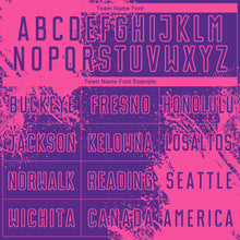 Загрузить изображение в средство просмотра галереи, Custom Purple Pink Abstract Brush Stroke Sports Sublimation Soccer Uniform Jersey