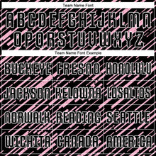 Charger l'image dans la galerie, Custom Black Light Pink-White Line Sports Sublimation Soccer Uniform Jersey