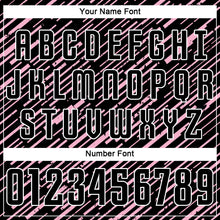 Charger l'image dans la galerie, Custom Black Light Pink-White Line Sports Sublimation Soccer Uniform Jersey