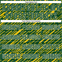 Загрузить изображение в средство просмотра галереи, Custom Green Yellow-White Line Sports Sublimation Soccer Uniform Jersey