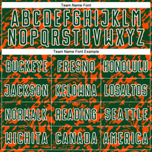 Загрузить изображение в средство просмотра галереи, Custom Green Orange-White Liquid Fluid Pattern Sports Sublimation Soccer Uniform Jersey