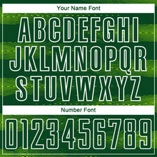 Charger l'image dans la galerie, Custom Green Neon Green-White Streamline Wave Cyberpunk Neon Tech Sports Sublimation Soccer Uniform Jersey