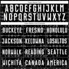 Charger l'image dans la galerie, Custom Black White-Steel Gray Digital Geometric Fragment Speckles Sublimation Soccer Uniform Jersey