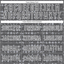 Charger l'image dans la galerie, Custom Steel Gray Gray-White Digital Geometric Fragment Speckles Sublimation Soccer Uniform Jersey