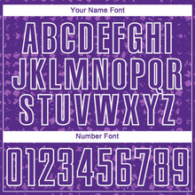 Загрузить изображение в средство просмотра галереи, Custom Purple White-Medium Purple Digital Geometric Fragment Speckles Sublimation Soccer Uniform Jersey