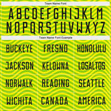 Загрузить изображение в средство просмотра галереи, Custom Green Black-Light Yellow Brasil Wave Sublimation Soccer Uniform Jersey