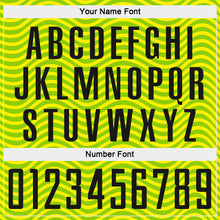 Загрузить изображение в средство просмотра галереи, Custom Green Black-Light Yellow Brasil Wave Sublimation Soccer Uniform Jersey