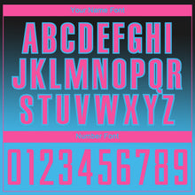 Load image into Gallery viewer, Custom Black Pink-Sky Blue Gradient Style Twinkle Star Sublimation Soccer Uniform Jersey