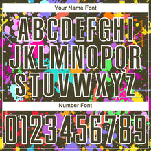 Load image into Gallery viewer, Custom Graffiti Pattern Olive-White Paint Splatter Sublimation Soccer Uniform Jersey