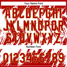 Загрузить изображение в средство просмотра галереи, Custom Black Old Gold-White 3D Pattern Abstract Sharp Shape Two-Button Unisex Softball Jersey