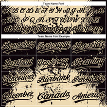 Загрузить изображение в средство просмотра галереи, Custom Black Cream 3D Pattern Abstract Splatter Grunge Art Two-Button Unisex Softball Jersey