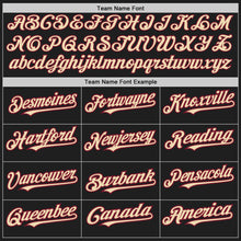 Load image into Gallery viewer, Custom Black Crimson Pinstripe Cream Two-Button Unisex Softball Jersey