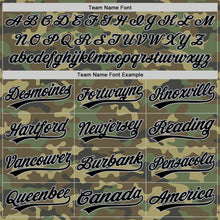 Загрузить изображение в средство просмотра галереи, Custom Camo Black-Gray Salute To Service Two-Button Unisex Softball Jersey