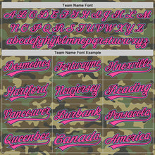 Загрузить изображение в средство просмотра галереи, Custom Camo Pink Black-Light Blue Salute To Service Two-Button Unisex Softball Jersey