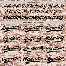 Загрузить изображение в средство просмотра галереи, Custom Camo Black-Cream Salute To Service Two-Button Unisex Softball Jersey