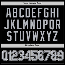 Загрузить изображение в средство просмотра галереи, Custom Black Gray-White Two-Button Unisex Softball Jersey