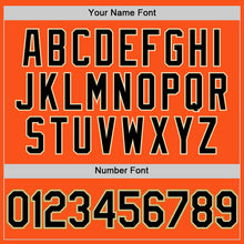 Загрузить изображение в средство просмотра галереи, Custom Orange Black Cream-Old Gold Two-Button Unisex Softball Jersey