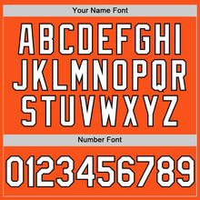 Загрузить изображение в средство просмотра галереи, Custom Orange White-Black Two-Button Unisex Softball Jersey