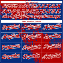Загрузить изображение в средство просмотра галереи, Custom Red Royal-White 3D Pattern Abstract Brush Stroke Two-Button Unisex Softball Jersey