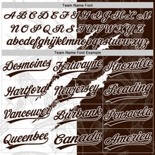 Charger l'image dans la galerie, Custom Graffiti Pattern Brown-White 3D Scratch Two-Button Unisex Softball Jersey