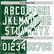 Charger l'image dans la galerie, Custom Graffiti Pattern White-Green 3D Scratch Two-Button Unisex Softball Jersey