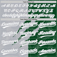 Charger l'image dans la galerie, Custom Graffiti Pattern White Green-Gray 3D Scratch Two-Button Unisex Softball Jersey