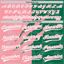 Charger l'image dans la galerie, Custom Graffiti Pattern White Kelly Green-Medium Pink 3D Scratch Two-Button Unisex Softball Jersey