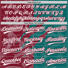 Charger l'image dans la galerie, Custom Graffiti Pattern White Teal-Crimson 3D Scratch Two-Button Unisex Softball Jersey