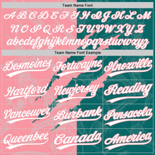 Charger l'image dans la galerie, Custom Graffiti Pattern White Teal-Medium Pink 3D Scratch Two-Button Unisex Softball Jersey