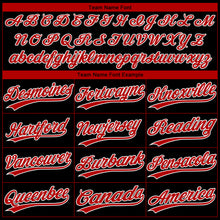 Загрузить изображение в средство просмотра галереи, Custom Black Kelly Green Red-White Mexico Two-Button Unisex Softball Jersey