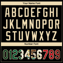 Charger l'image dans la galerie, Custom Black Vintage Mexican Flag-Cream Mexico Two-Button Unisex Softball Jersey