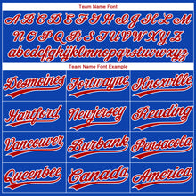 Load image into Gallery viewer, Custom Thunder Blue Red-White Gradient Style Twinkle Star Two-Button Unisex Softball Jersey