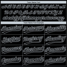 Charger l'image dans la galerie, Custom Black Silver Oakland City Edition Gradient Two-Button Unisex Softball Jersey