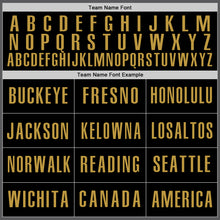 Laden Sie das Bild in den Galerie-Viewer, Custom Steel Gray Black-Old Gold Authentic Baseball Jersey