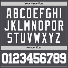 Charger l'image dans la galerie, Custom Steel Gray White-Gray Authentic Basketball Jersey