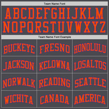 Charger l'image dans la galerie, Custom Steel Gray Purple-Orange Authentic Basketball Jersey