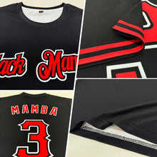 Загрузить изображение в средство просмотра галереи, Custom Black Red-White Performance T-Shirt