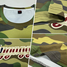Загрузить изображение в средство просмотра галереи, Custom Camo Vintage USA Flag-City Cream Performance Salute To Service T-Shirt