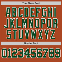 Charger l'image dans la galerie, Custom Texas Orange Green-White Authentic Basketball Jersey