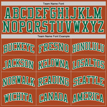Загрузить изображение в средство просмотра галереи, Custom Texas Orange Kelly Green-White Authentic Basketball Jersey