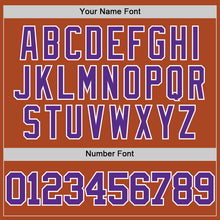 Загрузить изображение в средство просмотра галереи, Custom Texas Orange Purple-White Authentic Basketball Jersey