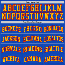 Charger l'image dans la galerie, Custom Thunder Blue Red-Gold Authentic Basketball Jersey