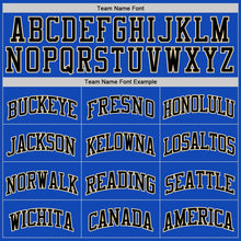 Charger l'image dans la galerie, Custom Thunder Blue Black-Cream Authentic Basketball Jersey