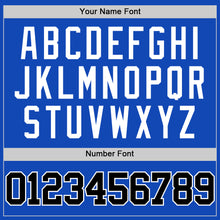 Charger l'image dans la galerie, Custom Thunder Blue Black-White Authentic Basketball Jersey