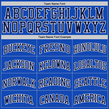 Charger l'image dans la galerie, Custom Thunder Blue Navy-White Authentic Basketball Jersey