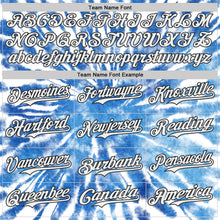 Charger l'image dans la galerie, Custom Tie Dye White-Black Shibori Pattern Authentic Baseball Jersey
