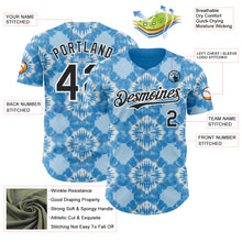 Charger l'image dans la galerie, Custom Tie Dye Black-White Shibori Pattern Authentic Baseball Jersey
